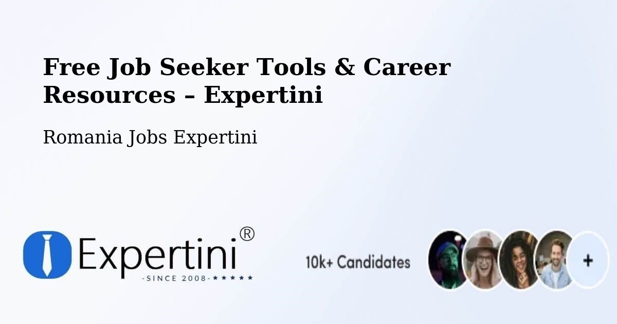 Free Job Seeker Tools & Career Resources – Mădârjac - Mădârjac, Romania Jobs Expertini